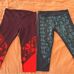 2 Fabletics leggings XL